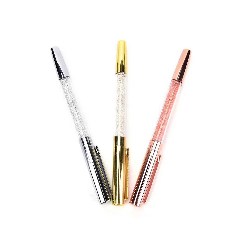 Gold Silver Office Gift Fashion Cool Crystal Signature Pen Diamond Ballpoint Pen Office School Ball Point Pen Supplies Black Ink
Gold Silver Office Gift Fashion Cool Crystal Signature Pen Diamond Ballpoint Pen Office School Ball Point Pen Supplies Black Ink