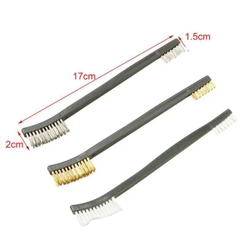 3pcs/Set Brush Cleaning Kit Airsoft For Hand Gun Hunting Tactical Shortgun Rifle Cleaning Tool Set
3pcs/Set Brush Cleaning Kit Airsoft For Hand Gun Hunting Tactical Shortgun Rifle Cleaning Tool Set