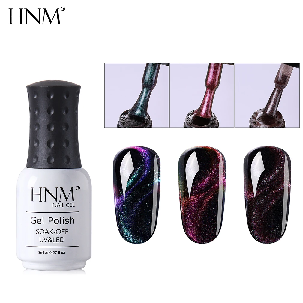 HNM Newest Nail Gel 8ML Cat Eye Chameleon Black Base Soak Off Semi Perment Paint Gellak Cat Eye Magnet Gel Nail Polish Lucky Ink
HNM Newest Nail Gel 8ML Cat Eye Chameleon Black Base Soak Off Semi Perment Paint Gellak Cat Eye Magnet Gel Nail Polish Lucky Ink