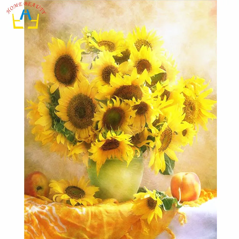 HOME BEAUTY 40x50cm picture paint on canvas diy digital oil painting by numbers home decoration craft coloring sunflowers JY004
HOME BEAUTY 40x50cm picture paint on canvas diy digital oil painting by numbers home decoration craft coloring sunflowers JY004