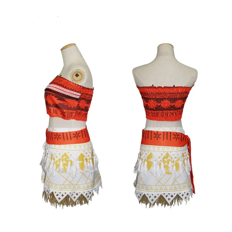 Movie Princess Moana Costume Kids Moana Dress Cosplay Costume Halloween Costume for Girls Party Cosplay Skirt For Woman
Movie Princess Moana Costume Kids Moana Dress Cosplay Costume Halloween Costume for Girls Party Cosplay Skirt For Woman