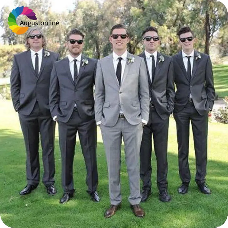 Grey Beach Wedding Suits for Men Slim Fit Groom Tuxedo Elegent Male Blazers 2 Piece Jacket Pants Terno Masculino Costume Homme
Grey Beach Wedding Suits for Men Slim Fit Groom Tuxedo Elegent Male Blazers 2 Piece Jacket Pants Terno Masculino Costume Homme