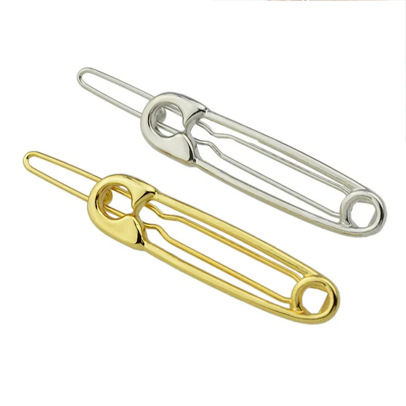 Brooch Safety Pin Shape Hairpins Bangs Clip Hairclip for Girls Hair Side Bobpin Bobby Pin Hair Accessories Women Barrettes
Brooch Safety Pin Shape Hairpins Bangs Clip Hairclip for Girls Hair Side Bobpin Bobby Pin Hair Accessories Women Barrettes