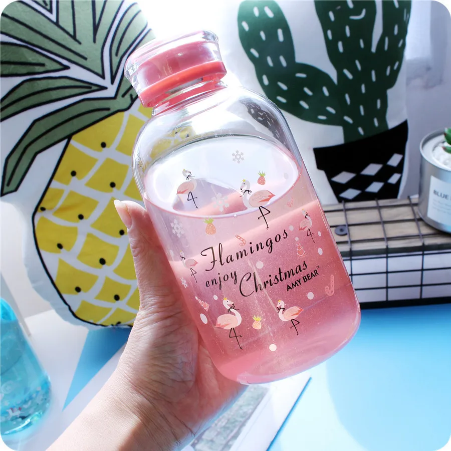 600ml Big Capacity Cartoon Animal Glass Water Bottle Flamingos Leopard Office Drink Bottle with cloth Insulation Cover
600ml Big Capacity Cartoon Animal Glass Water Bottle Flamingos Leopard Office Drink Bottle with cloth Insulation Cover