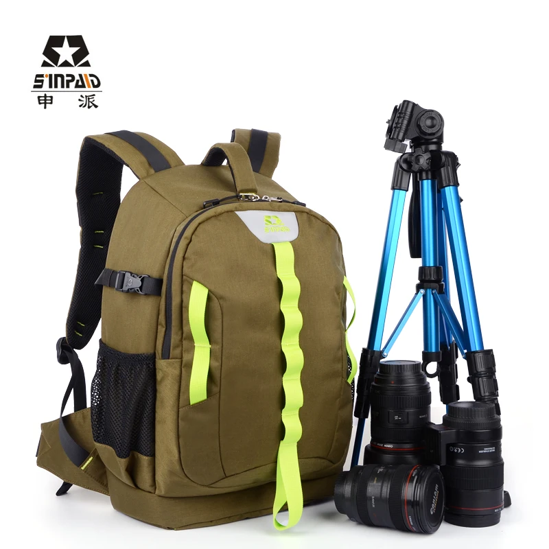 Sinpaid Ultra Durable Wear-resistant Waterproof Anti-theft Prevent Vibration Travel Camera Bags Weight Reduction SLR Backpack
Sinpaid Ultra Durable Wear-resistant Waterproof Anti-theft Prevent Vibration Travel Camera Bags Weight Reduction SLR Backpack