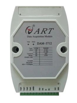 4-ch 12-bit analog output Module with PLC Mitsubishi LINK RS485 communication mode
4-ch 12-bit analog output Module with PLC Mitsubishi LINK RS485 communication mode