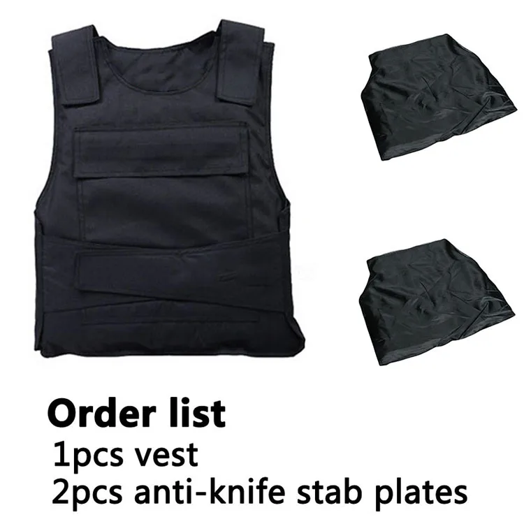 CCGK Bulletproof vest NIJ IIIA Soft Body Armor Kevlar Aramid Protect life safety The Actual War Military Protective clothing 4
