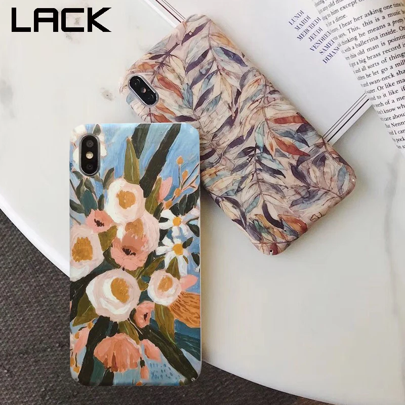 LACK Retro oil painting flowers Leaf Phone Case For iphone XS Max XR X 6 6S 7 8 Plus Fashion Art Colorful Leaves Hard Back Cover
LACK Retro oil painting flowers Leaf Phone Case For iphone XS Max XR X 6 6S 7 8 Plus Fashion Art Colorful Leaves Hard Back Cover