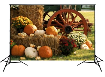 Horizontal 2016 New arrival christmas celebration photography backdrops pumpkin and haystack image XT-4195
Horizontal 2016 New arrival christmas celebration photography backdrops pumpkin and haystack image XT-4195