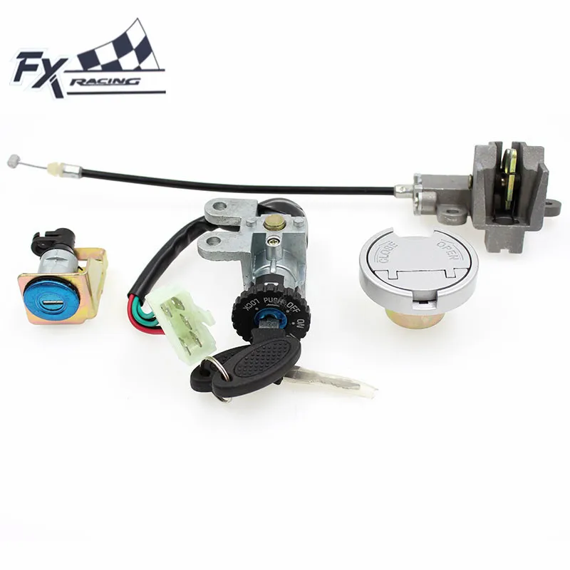 12V Motorcycle Ignition Switch Gas Cap Fuel Tank Cover Seat Lock key Set For Jonway Beta Superbyke Moped 50 Benzhou Jmstar
12V Motorcycle Ignition Switch Gas Cap Fuel Tank Cover Seat Lock key Set For Jonway Beta Superbyke Moped 50 Benzhou Jmstar