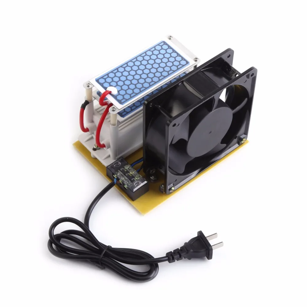 110V/220V 10g/h Ozone Generator Air Sterilizer Double Ceramic Plate Ozonizer with Fan Long Life Ceramic Plate Ozonizer Air Water
110V/220V 10g/h Ozone Generator Air Sterilizer Double Ceramic Plate Ozonizer with Fan Long Life Ceramic Plate Ozonizer Air Water