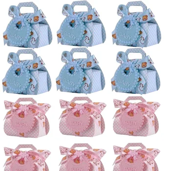 6pcs Candy Box gift bag boy girl Baby Shower Gender Reveal Christening Baptism first 1st birthday Party decoration Favor Gift
6pcs Candy Box gift bag boy girl Baby Shower Gender Reveal Christening Baptism first 1st birthday Party decoration Favor Gift