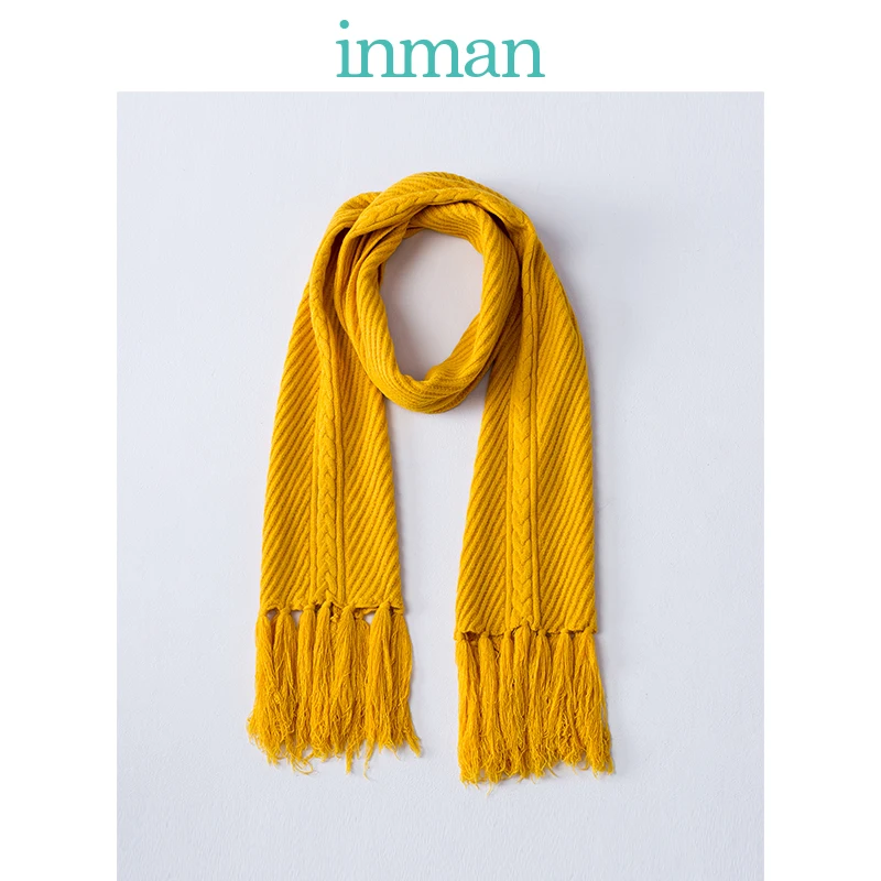 INMAN Winter Spring Autumn Warm Thicken Tassel Decoration All Mathced Women Scarf
INMAN Winter Spring Autumn Warm Thicken Tassel Decoration All Mathced Women Scarf