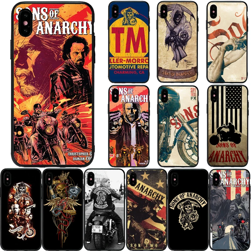 American TV Sons of Anarchy Soft TPU phone Case Cover For iPhone 11Pro MAX 5 SE 6 6Plus 7 8 Plus X XS XSMAX XR fundas coque capa
American TV Sons of Anarchy Soft TPU phone Case Cover For iPhone 11Pro MAX 5 SE 6 6Plus 7 8 Plus X XS XSMAX XR fundas coque capa
