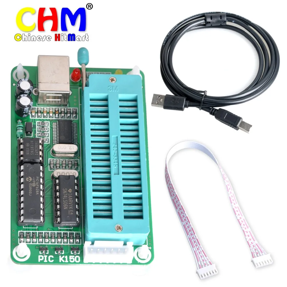 20sets PIC K150 ICSP Programmer USB Automatic Programming Develop Micro controllerand USB ICSP cable #D035
20sets PIC K150 ICSP Programmer USB Automatic Programming Develop Micro controllerand USB ICSP cable #D035
