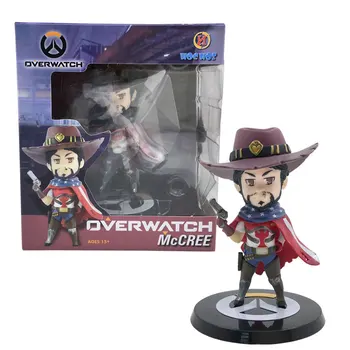 Game OW Mccree Action Figure 10cm Q version Doll Toys Over Watch Model Collection Toys Gift
Game OW Mccree Action Figure 10cm Q version Doll Toys Over Watch Model Collection Toys Gift