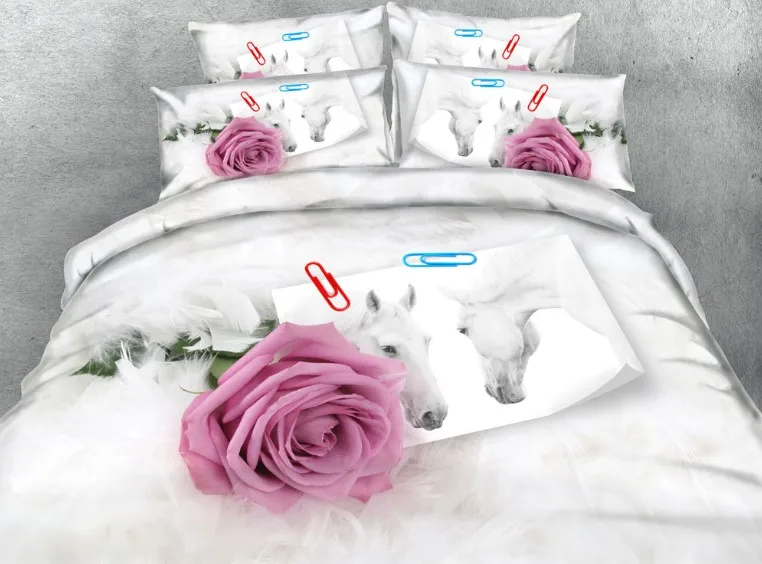 Purple Rose Bedding set Luxury Comforter duvet cover bed sheet sheets Roses flower Horse Feather King Queen size full twin 5PCS
Purple Rose Bedding set Luxury Comforter duvet cover bed sheet sheets Roses flower Horse Feather King Queen size full twin 5PCS