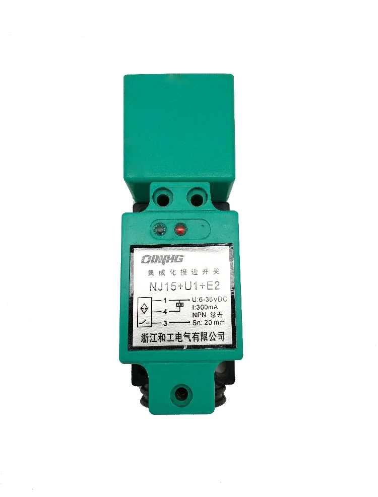 5 pieces New NJ15+U1+E2/Z integrated proximity switch Square sensor DC three-wire NPN normally open
5 pieces New NJ15+U1+E2/Z integrated proximity switch Square sensor DC three-wire NPN normally open