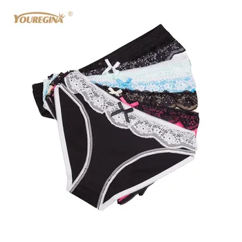 YOUREGINA Women Underwear Sexy Panties Sous Vetement Femme Cotton Panties Boxer Women Ladies Underwear String Femme 6pcs/lot
YOUREGINA Women Underwear Sexy Panties Sous Vetement Femme Cotton Panties Boxer Women Ladies Underwear String Femme 6pcs/lot