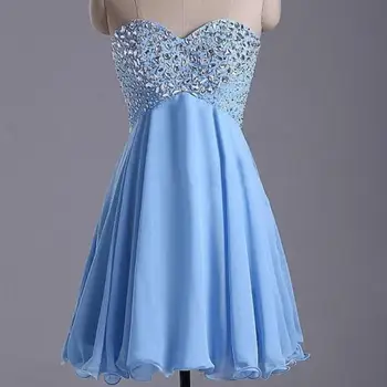 2017 New Short Evening Dresses Beading Elegant Real Sweetheart Bride Gown Ball Prom Party Homecoming/Graduation Formal Dress
2017 New Short Evening Dresses Beading Elegant Real Sweetheart Bride Gown Ball Prom Party Homecoming/Graduation Formal Dress