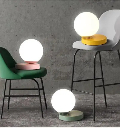 Modern Glass Table Lamps Nordic Simple Bedroom Bedside Reading Desk Lamp Home Decoration LED Table Lights E27 Lamparas Lighting
Modern Glass Table Lamps Nordic Simple Bedroom Bedside Reading Desk Lamp Home Decoration LED Table Lights E27 Lamparas Lighting