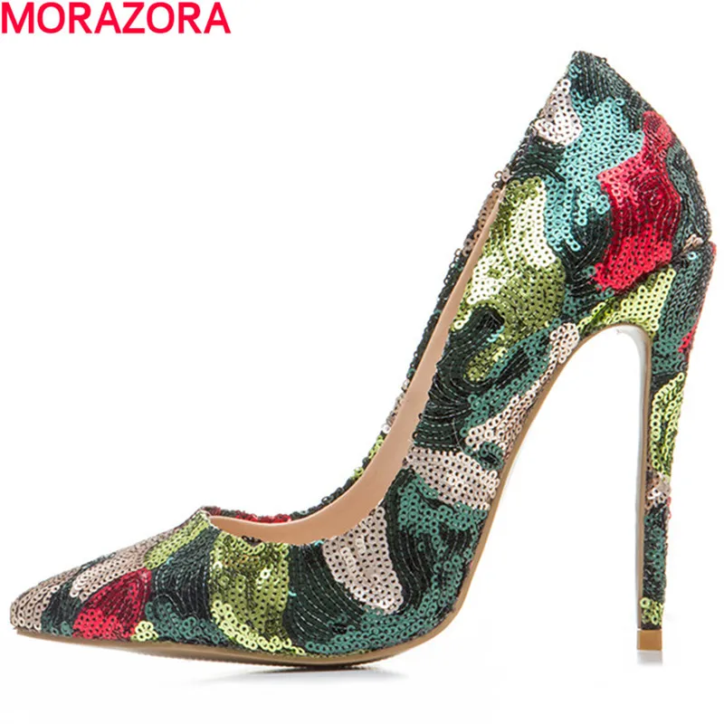 MORAZORA new Shallow mouth spring summer glitter women pumps shoes fashion sexy high heels party shoes single shoes
MORAZORA new Shallow mouth spring summer glitter women pumps shoes fashion sexy high heels party shoes single shoes