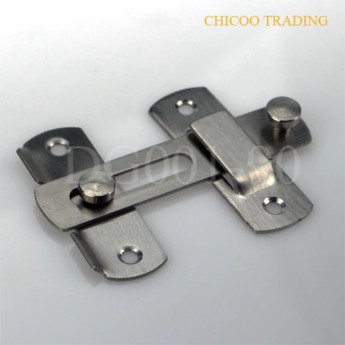 High quality 4INCH Security Buckle Door Guard Bolt stainless steel Lock Safety-90mm
High quality 4INCH Security Buckle Door Guard Bolt stainless steel Lock Safety-90mm