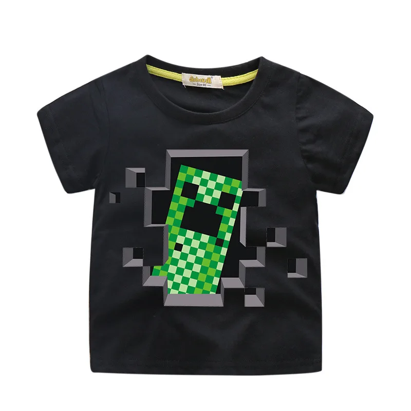 New Year's boy 3D cartoon Minecraft roblox T shirt girls Tee Tops children's clothing summer clothes cotton baby clothes suit
New Year's boy 3D cartoon Minecraft roblox T shirt girls Tee Tops children's clothing summer clothes cotton baby clothes suit