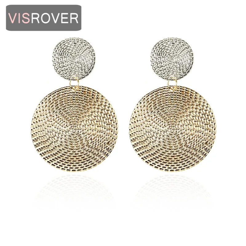 VISROVER Pattern Earrings for Women Vintage small Big coin Earrings Punk Hip Hop geometric Statement ear Jewelry wholesale
VISROVER Pattern Earrings for Women Vintage small Big coin Earrings Punk Hip Hop geometric Statement ear Jewelry wholesale