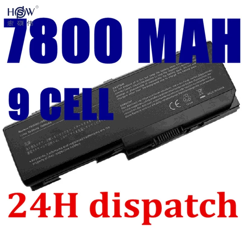 HSW Laptop Battery For TOSHIBA PA3536U-1BRS PA3537U-1BRS PABAS100 PA3536 PA3536U Satellite P200-10G For Toshiba Equium P200 P300
HSW Laptop Battery For TOSHIBA PA3536U-1BRS PA3537U-1BRS PABAS100 PA3536 PA3536U Satellite P200-10G For Toshiba Equium P200 P300