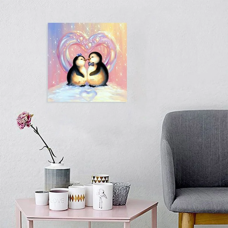 Diamond Painting Full Drill Penguin Couple 5D DIY Diamond Embroidery Cross Stitch Kit Rhinestone Mosaic Home Wall Decor Gifts
Diamond Painting Full Drill Penguin Couple 5D DIY Diamond Embroidery Cross Stitch Kit Rhinestone Mosaic Home Wall Decor Gifts