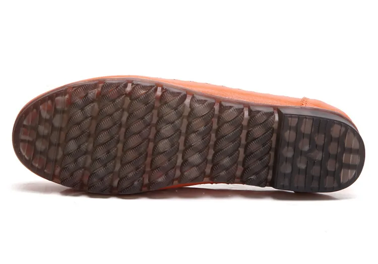 AH 201-1-2019 New Genuine Leather Cut Outs Women Summer Loafers-18