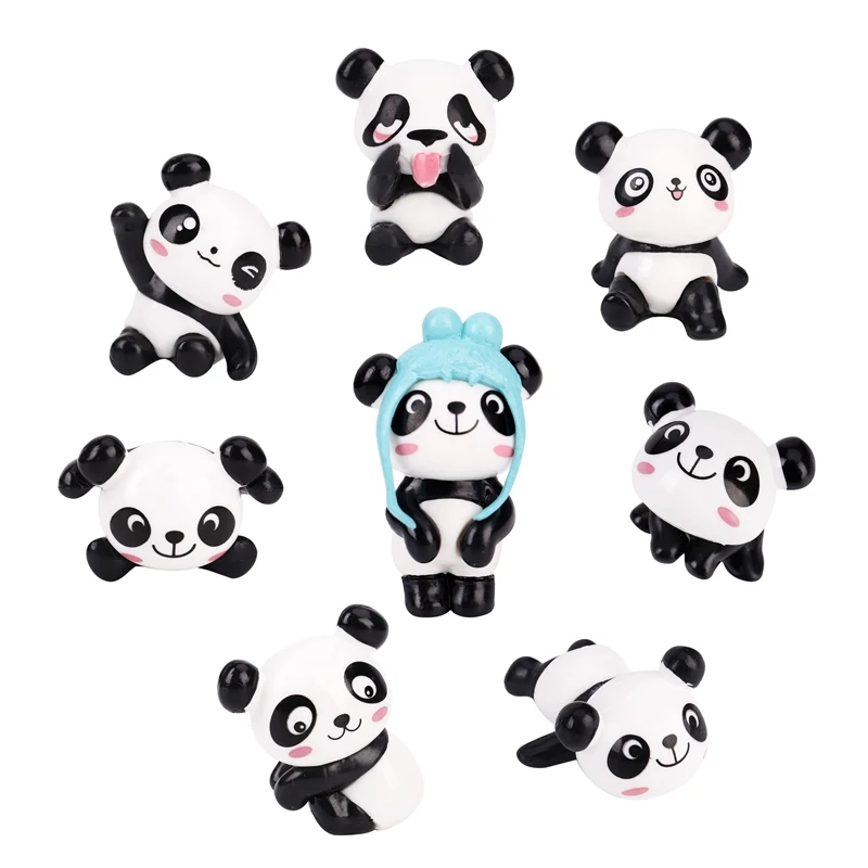 10 pcs/set Mini Panda Micro Landscape Fairy Garden Gnomes Figurine Ornaments Decoration Miniature DIY Pendulum Miniatures
10 pcs/set Mini Panda Micro Landscape Fairy Garden Gnomes Figurine Ornaments Decoration Miniature DIY Pendulum Miniatures