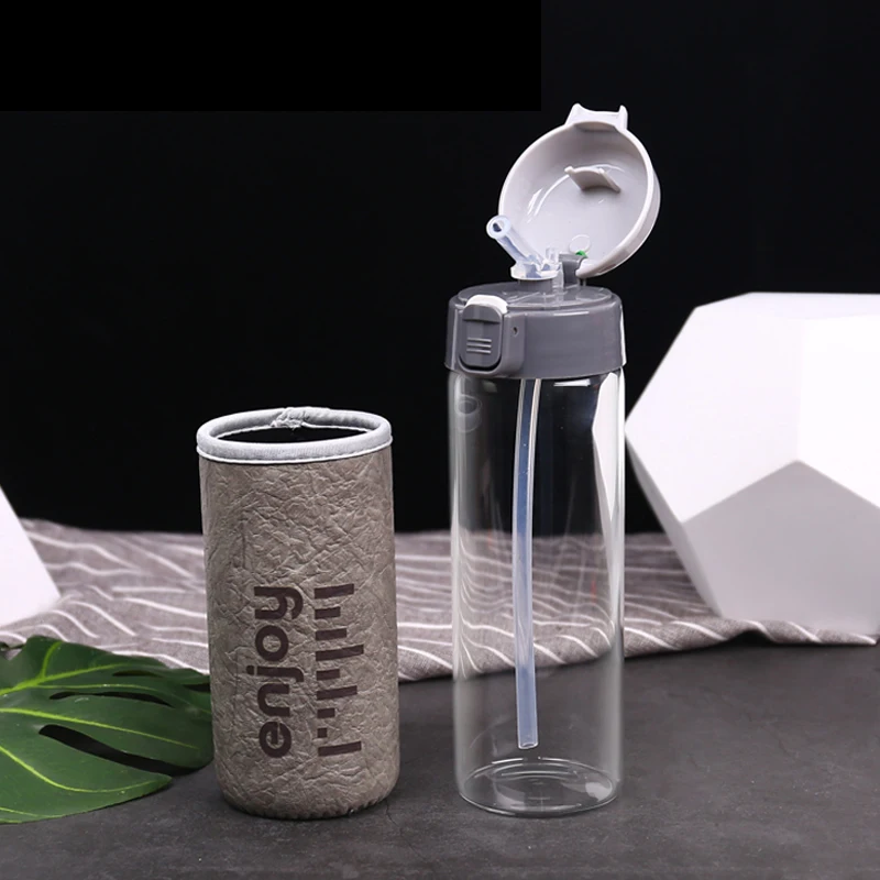 500ML Cute Baby Feeding Milk Bottle with Leather Sleeve Simple Fashion Enjoy Glass Bottle Kids Drinking Juice Tumbler BPA Free
500ML Cute Baby Feeding Milk Bottle with Leather Sleeve Simple Fashion Enjoy Glass Bottle Kids Drinking Juice Tumbler BPA Free