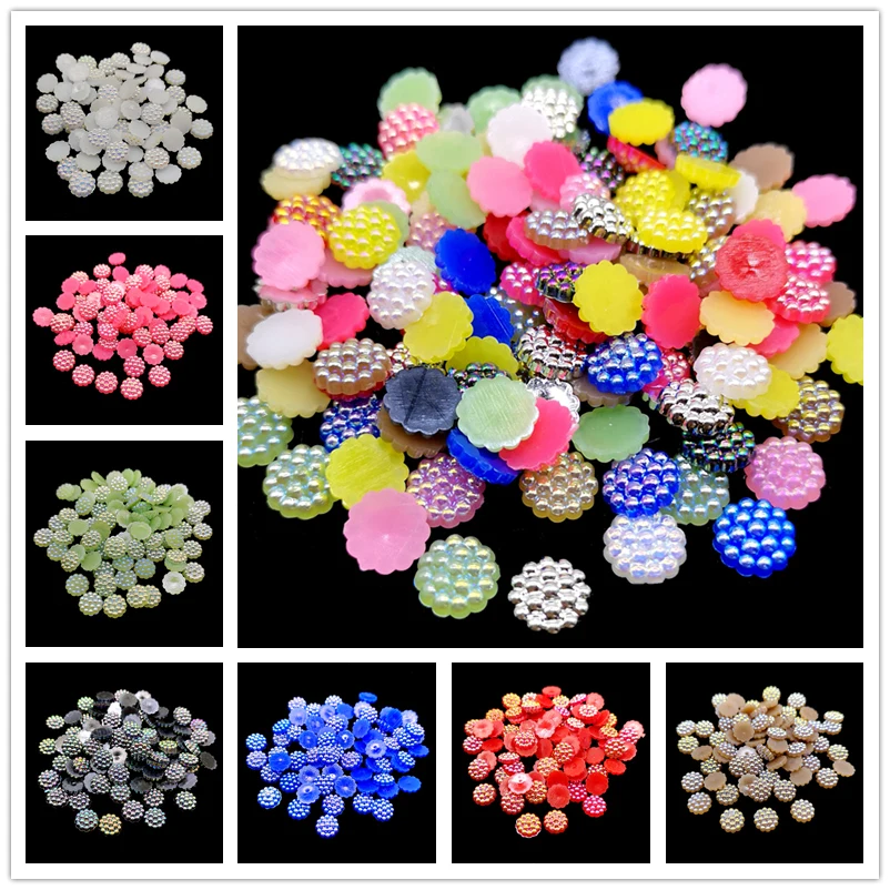 100pcs 10mm Flatback Beads Half Round Pearl Craft Acrylic Plating Color Scrapbook Beads DIY Decorate
100pcs 10mm Flatback Beads Half Round Pearl Craft Acrylic Plating Color Scrapbook Beads DIY Decorate