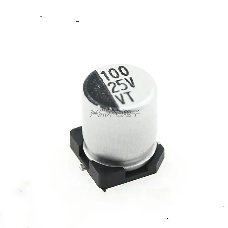 SMD электролитические конденсаторы 25V100UF 100 мкФ/25V 6 3*7 7 MM Алюминиевые