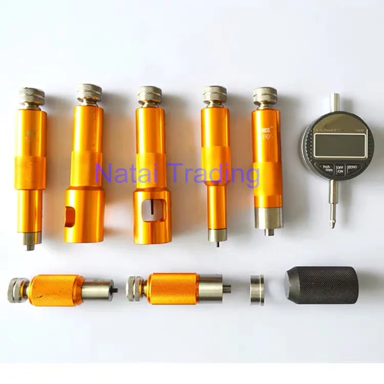 common rail injector shims and valve measuring tool kit for Bosch CRIN1 CRIN2 CRI and Denso G2, fuel injector test reapir tool
common rail injector shims and valve measuring tool kit for Bosch CRIN1 CRIN2 CRI and Denso G2, fuel injector test reapir tool