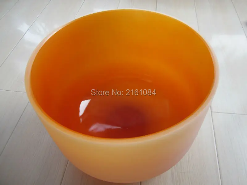 9" Orange Color D or D# Sacral Chakra Frosted Quartz Crystal Singing Bowl with free suede and o ring
9" Orange Color D or D# Sacral Chakra Frosted Quartz Crystal Singing Bowl with free suede and o ring