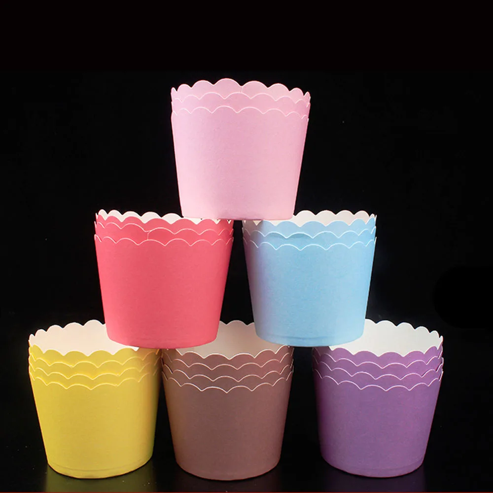 50PCS Muffin Paper Cups Cake Forms Cupcake Liner Baking Muffin Box Cup Case Party Tray Cake Mold Party Cupcake Wrappers
50PCS Muffin Paper Cups Cake Forms Cupcake Liner Baking Muffin Box Cup Case Party Tray Cake Mold Party Cupcake Wrappers