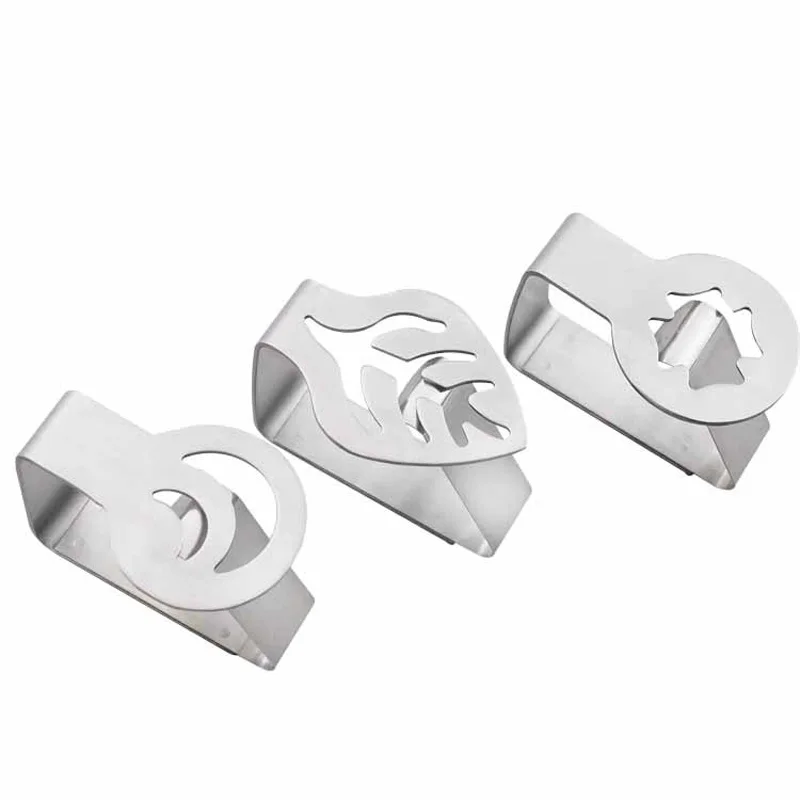 Creative 1Pcs Stainless Steel Tablecloth Clamps Table Cloth Holder Party Picnic Wedding Prom Multi-function Tablecloth Clips 35
Creative 1Pcs Stainless Steel Tablecloth Clamps Table Cloth Holder Party Picnic Wedding Prom Multi-function Tablecloth Clips 35