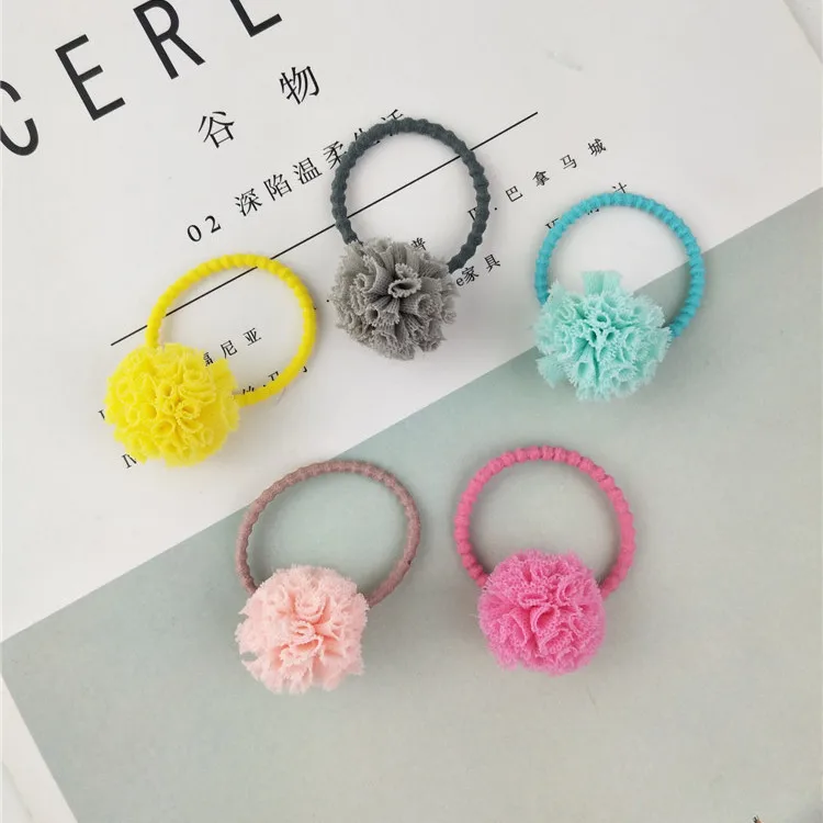 2 pieces Cute Hair Ropes yarn Pompom Hair Ties Floral Ball Elastic Hair Band Little Girls' scrunchie for kids Hair Accessories
2 pieces Cute Hair Ropes yarn Pompom Hair Ties Floral Ball Elastic Hair Band Little Girls' scrunchie for kids Hair Accessories