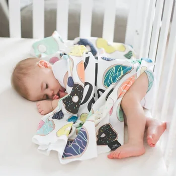 Doughnut Blanket Baby Bath Muslin Swaddle Cotton Baby Blankets Newborn Summer Quilt Bed Bedding for bebe Envelope Diaper
Doughnut Blanket Baby Bath Muslin Swaddle Cotton Baby Blankets Newborn Summer Quilt Bed Bedding for bebe Envelope Diaper
