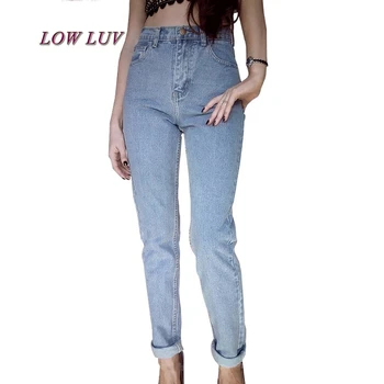 Women High Waist Denim pants Jeans Vintage Slim Mom Style Pencil Jeans High Quality Denim Pants For 4 Season Harem pants
Women High Waist Denim pants Jeans Vintage Slim Mom Style Pencil Jeans High Quality Denim Pants For 4 Season Harem pants