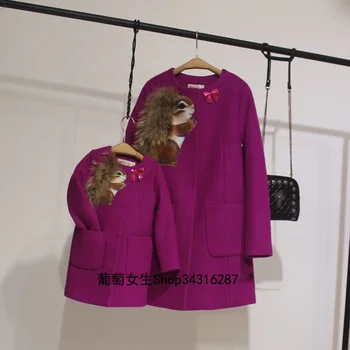 Plus Size 2017 Winter Family Mommy and Me Mother Daughter Dresses Wool Coat for Girls Mother Mum and Daughter Clothes Outrwear
Plus Size 2017 Winter Family Mommy and Me Mother Daughter Dresses Wool Coat for Girls Mother Mum and Daughter Clothes Outrwear