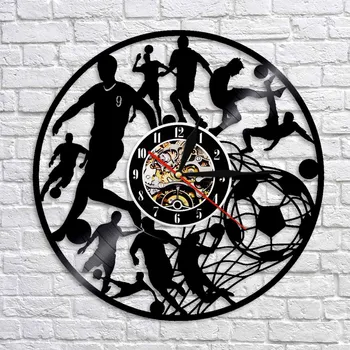Playing Soccer Vinyl Record Watch Wall Clock Decor Football Clock Modern Wall Clock Room Decor Wall Art Handmade Gifts
Playing Soccer Vinyl Record Watch Wall Clock Decor Football Clock Modern Wall Clock Room Decor Wall Art Handmade Gifts