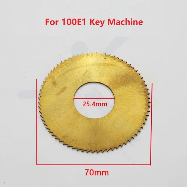 70mm x 25.4mm Milling Cutter For DeFu 100E1 Vertical key Duplicated Cutting machine
70mm x 25.4mm Milling Cutter For DeFu 100E1 Vertical key Duplicated Cutting machine