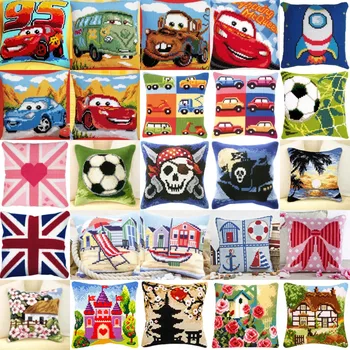 25 cars NEW DIY Needlework Kit Acrylic Yarn Embroidery Pillow Tapestry Canvas Cushion Front Cross Stitch Pillowcase JCS
25 cars NEW DIY Needlework Kit Acrylic Yarn Embroidery Pillow Tapestry Canvas Cushion Front Cross Stitch Pillowcase JCS
