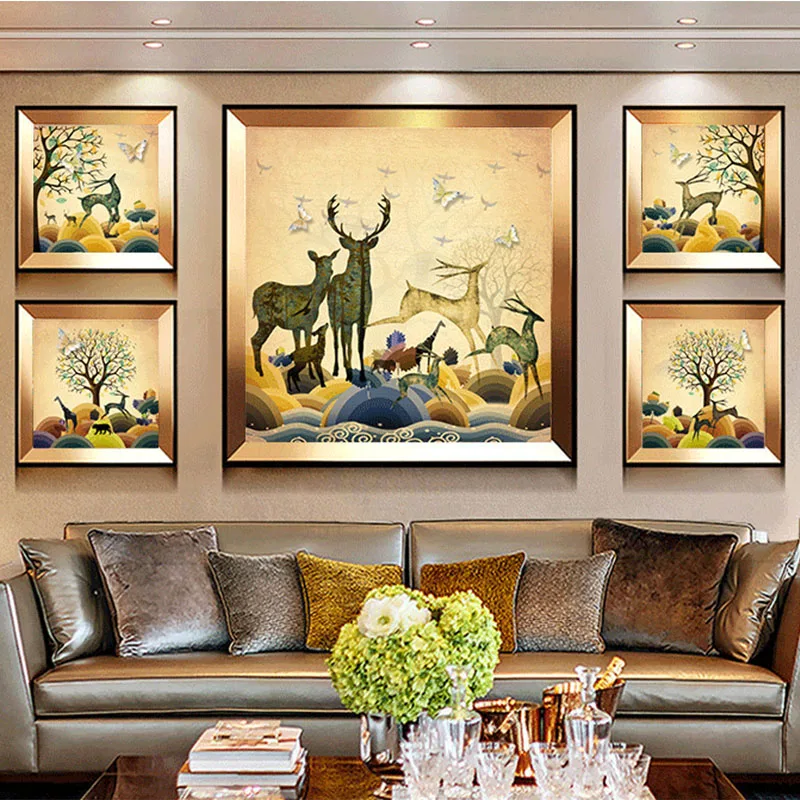 5D DIY Diamond Painting Kit Diamond Embroidery Deer Elk Butterflies Birds Wave Tree Mosaics Cross Stitch Kit Wall Decor
5D DIY Diamond Painting Kit Diamond Embroidery Deer Elk Butterflies Birds Wave Tree Mosaics Cross Stitch Kit Wall Decor