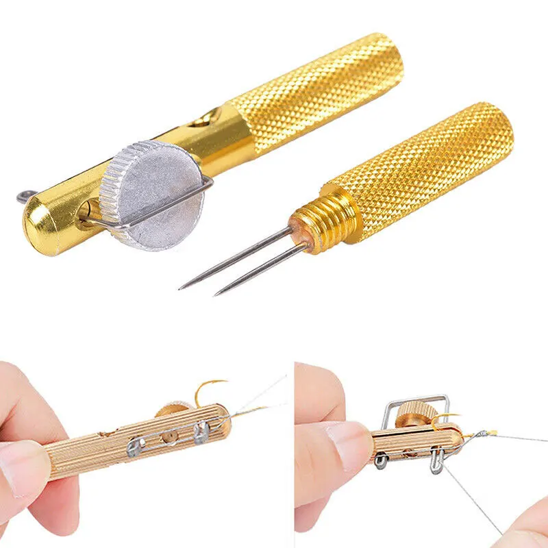 New Full Metal Fishing Hook Knotting Tool Tie Loop Making Device Hooks ProfessiuonalDecoupling Remover Carp Fishing Accessory
New Full Metal Fishing Hook Knotting Tool Tie Loop Making Device Hooks ProfessiuonalDecoupling Remover Carp Fishing Accessory