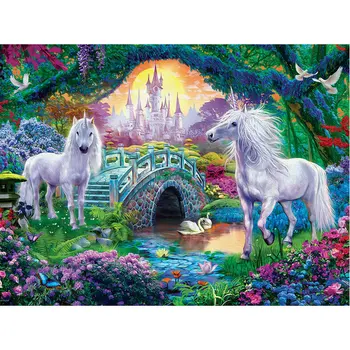 Diy 5d Diamond Painting Cross Stitch Unicorns and Castles picture Decor rhinestones diamond Embroidery pattern Canvas Mosaic
Diy 5d Diamond Painting Cross Stitch Unicorns and Castles picture Decor rhinestones diamond Embroidery pattern Canvas Mosaic